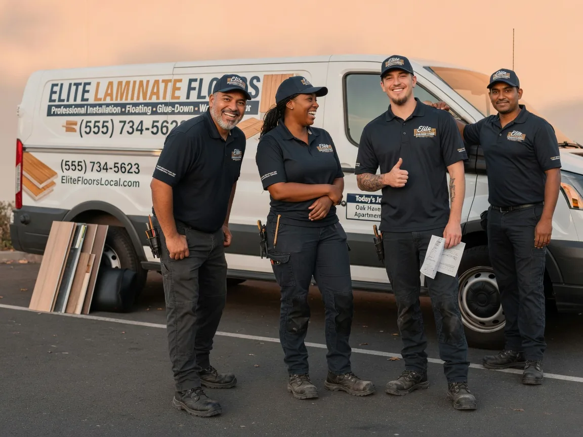 Laminate flooring installation company in Larwill, IN
